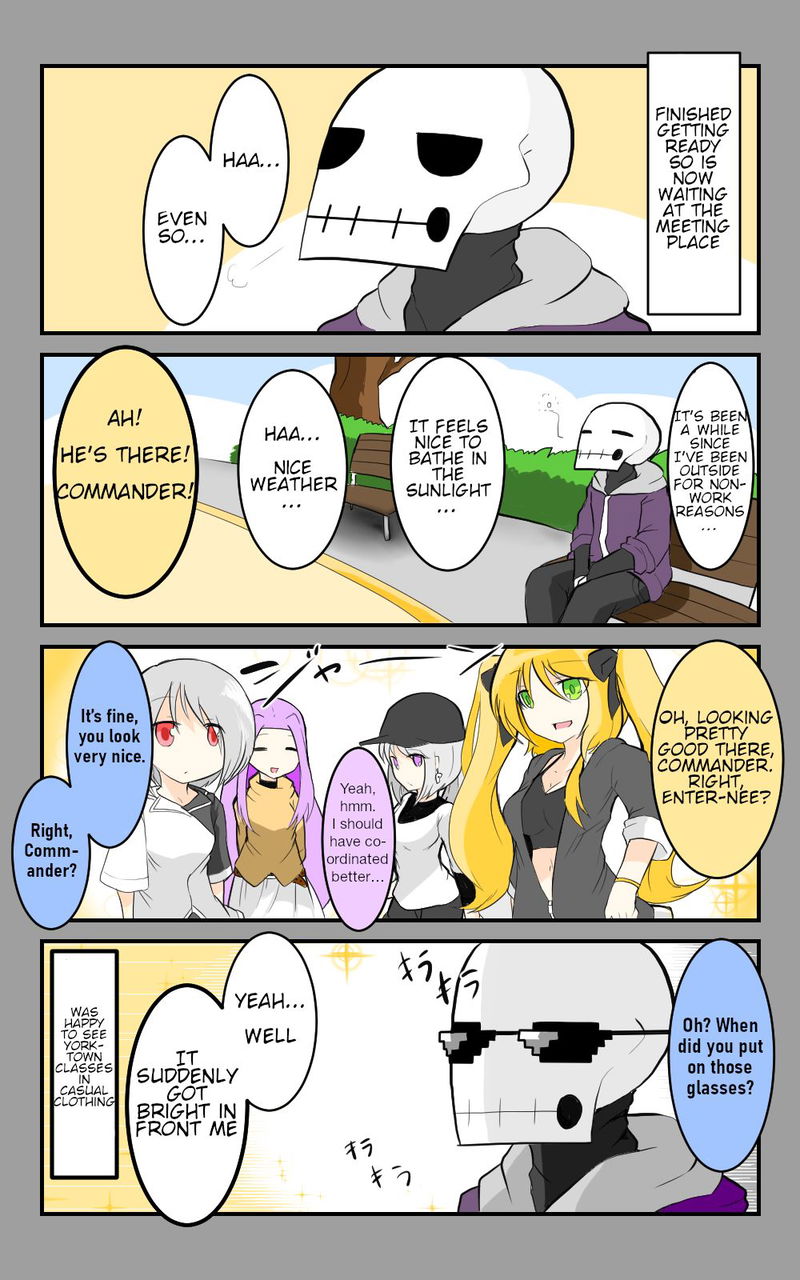 Azur Lane: Skeleton Commander and Enterprise (Doujinshi) Chapter 21 page 3