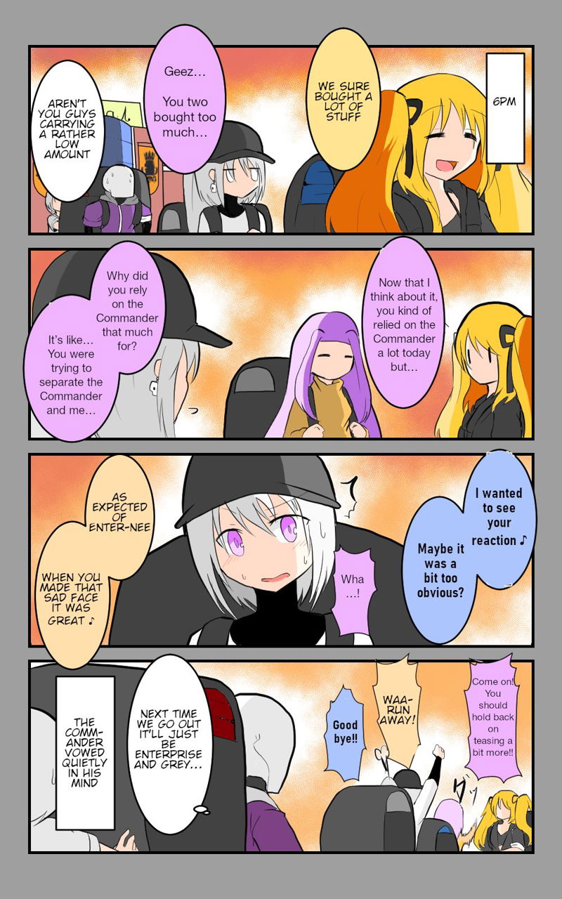 Azur Lane: Skeleton Commander and Enterprise (Doujinshi) Chapter 21 page 10