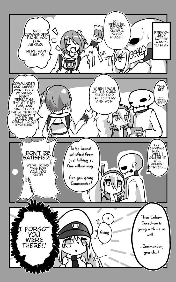 Azur Lane: Skeleton Commander and Enterprise (Doujinshi) Chapter 3 page 2