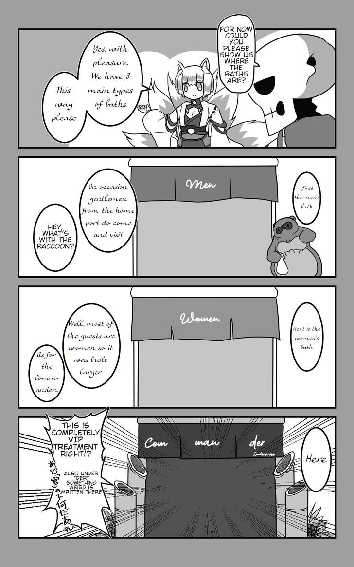 Azur Lane: Skeleton Commander and Enterprise (Doujinshi) Chapter 3 page 7