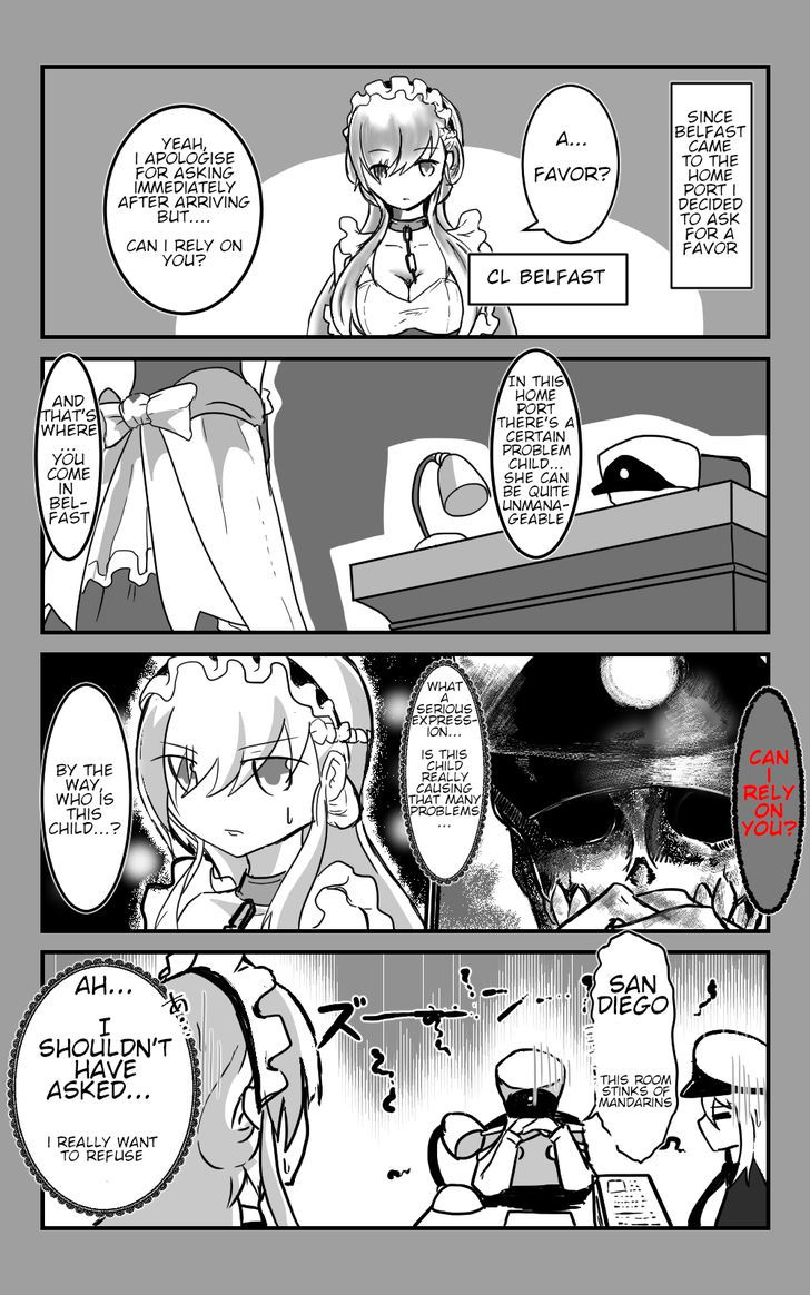 Azur Lane: Skeleton Commander and Enterprise (Doujinshi) Chapter 4 page 1