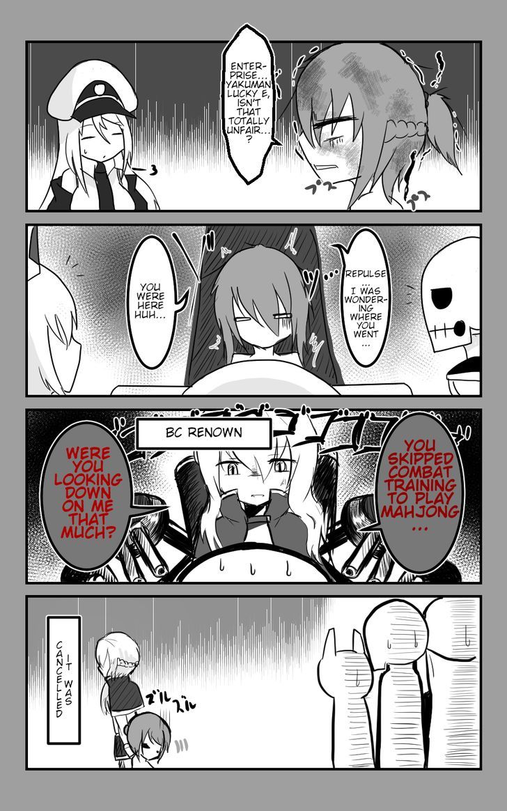 Azur Lane: Skeleton Commander and Enterprise (Doujinshi) Chapter 6 page 7