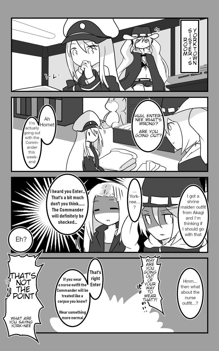 Azur Lane: Skeleton Commander and Enterprise (Doujinshi) Chapter 8 page 2