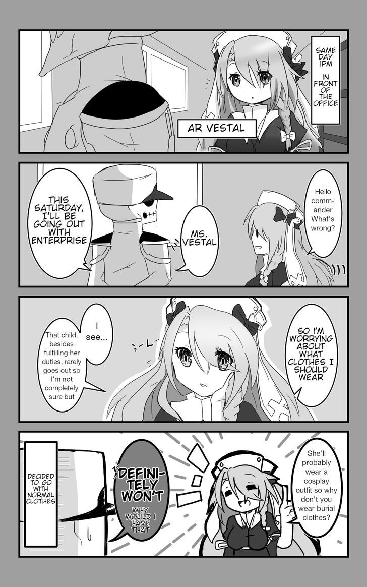 Azur Lane: Skeleton Commander and Enterprise (Doujinshi) Chapter 8 page 3