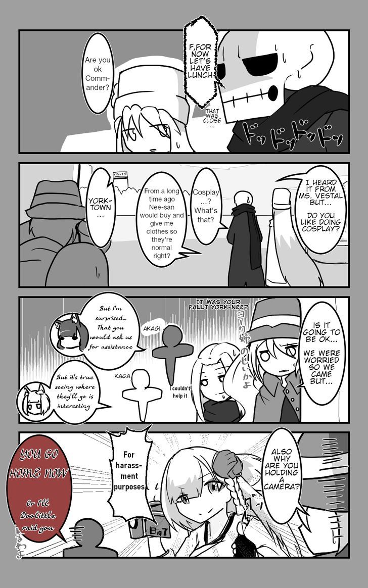 Azur Lane: Skeleton Commander and Enterprise (Doujinshi) Chapter 8 page 5