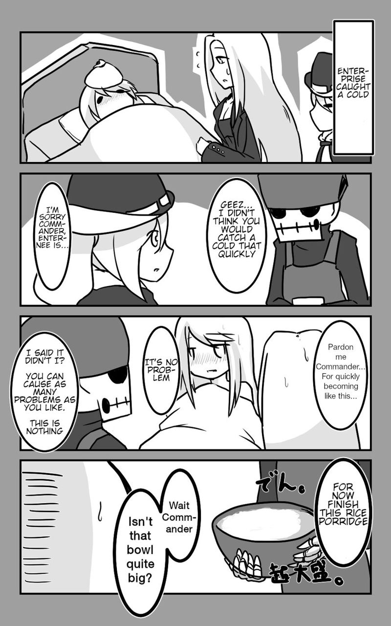 Azur Lane: Skeleton Commander and Enterprise (Doujinshi) Chapter 9 page 1