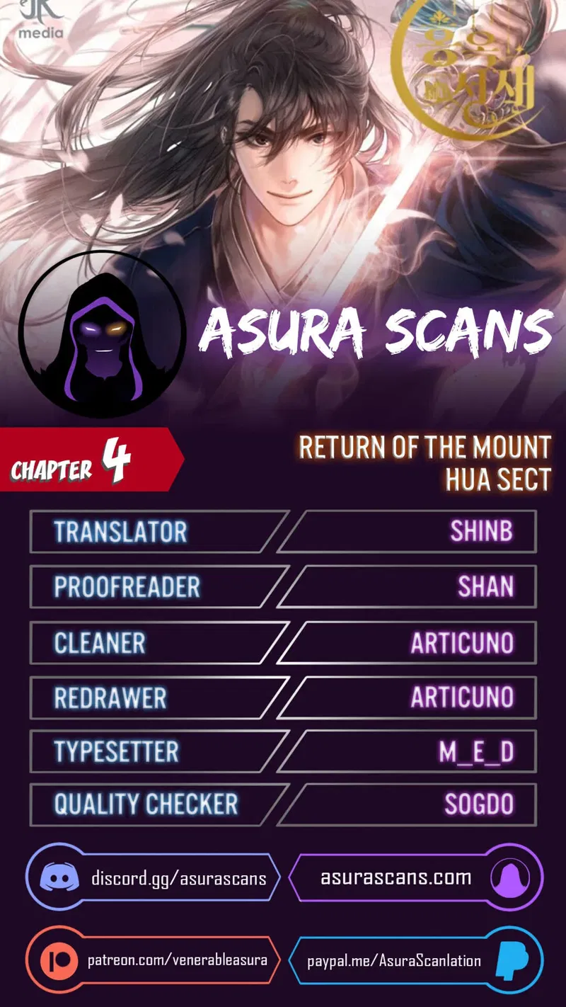 Return of the Mount Hua Sect Chapter 4 page 1