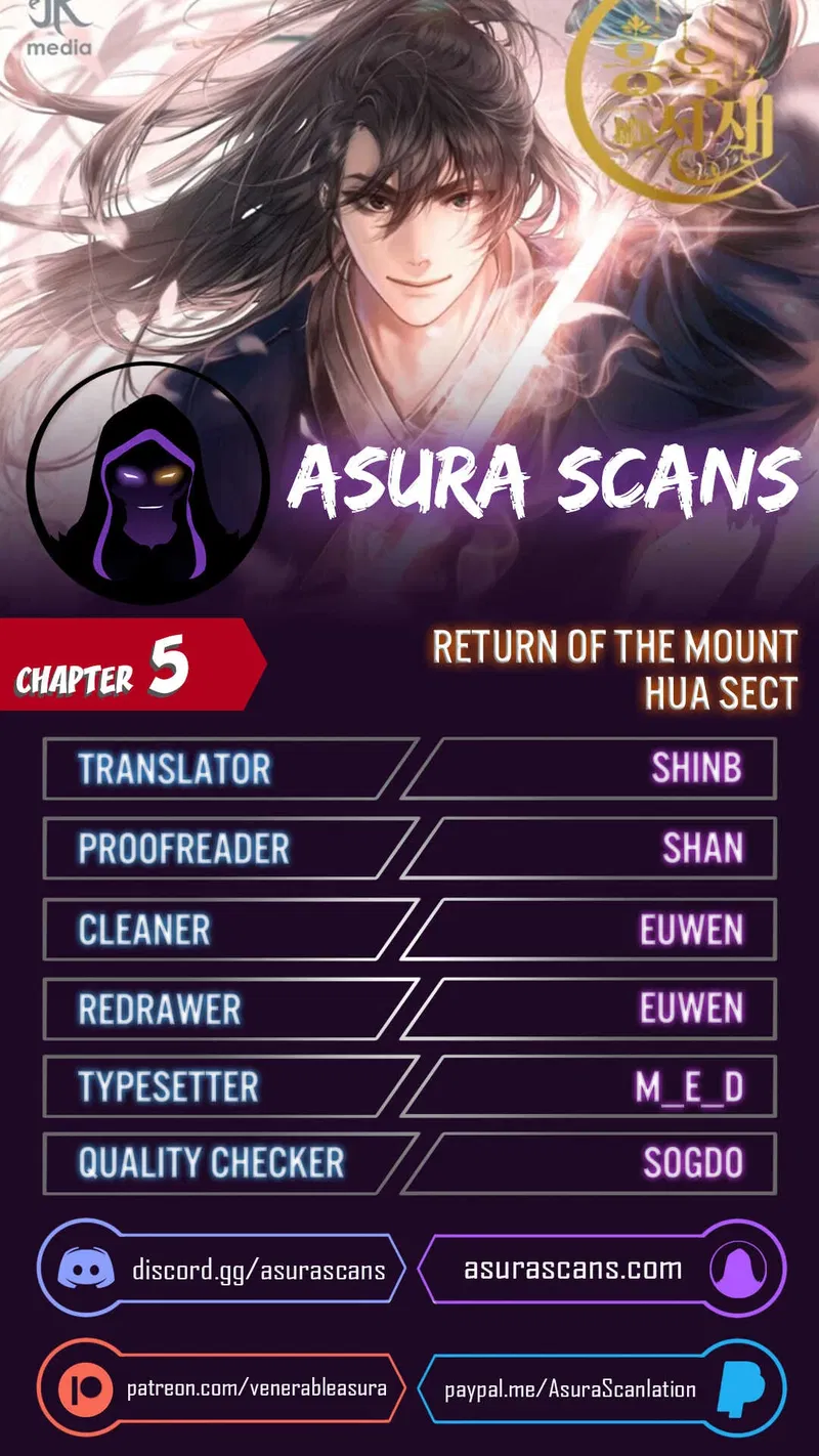 Return of the Mount Hua Sect Chapter 5 page 1