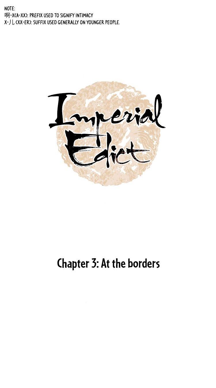 Imperial Edict Chapter 3 page 1