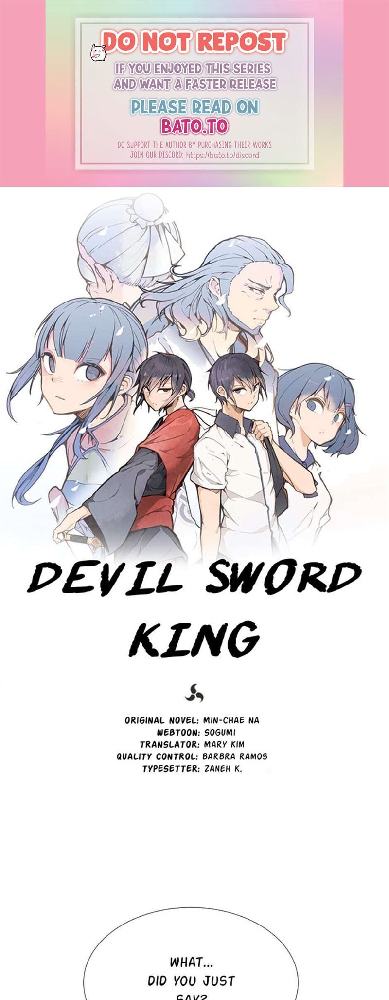 Devil Sword King Chapter 132 page 1