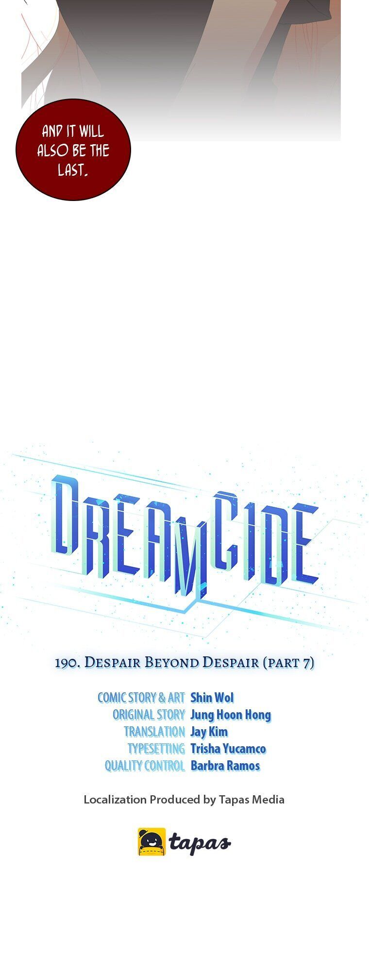 Dreamcide Chapter 190 page 3