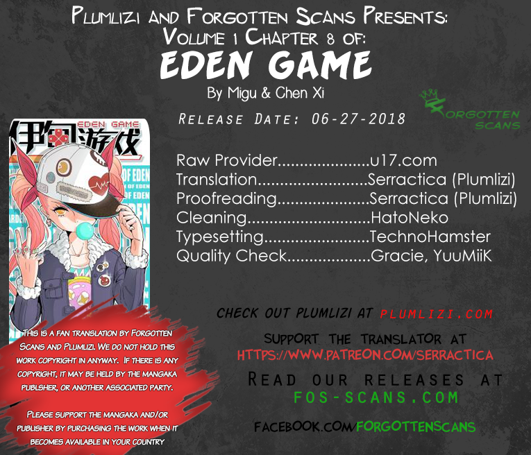 Eden Game Chapter 8 page 1